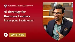 AI Strategy for Business Leaders: Participant Testimonial