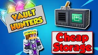 Cheap Easy Storage System 📦 Vault Hunters Tips and Tricks