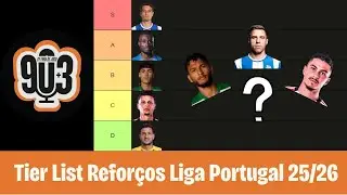 90+3 - Tier List Reforços Liga Portugal 25/26
