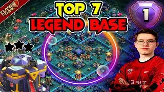 TOP 7 Best TH15 LEGEND BASE LINKS at +6000 Trophies in 2023 | Th15 War Base Link | Clash Of Clans