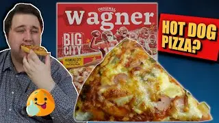 Hot Dog Style Pizza &ndash; Wagner Big City tried it! (Kansas City Chiefs Edition)