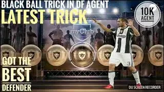 Latest black ball trick in df agent! || PES mobile 18