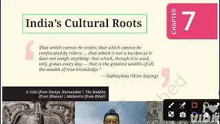 Class 6 India's Cultural Roots - SST Exploring Society India and Beyond Chapter 7 Explanation 