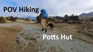 POV Hiking - Potts Hut, Hakatere