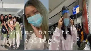 Going back to college after 10 months of lockdown |journey|college life after lockdown |exam stress