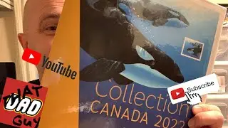 Unboxing the 2022 Year End Postage Stamp Album from Canada Post