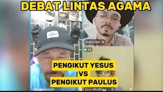 PAK DEHE MEMBONGKAR AYAT ALKITAB DENGAN LOGIKA, DEBAT SENGIT DENGAN PENDETA KRISTEN 
