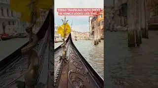 Venice is everything! #travel #shorts #students #travelling #travelideas #highschool #studenttravel