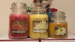 Yankee Candle Collection Review: &ldquo;Lemonade Candles&rdquo; (RARE, RETIRED AND HARD TO FIND) #yankeecandle