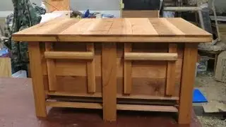 Large cedar redworm compost bin with removable panels, viewing window and tea tray holder