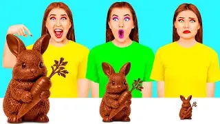 Big, Medium and Small Plate Challenge | Tasty Food Tricks by Fun Fun Challenge