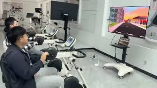 Active and passive exercise rehabilitation machine