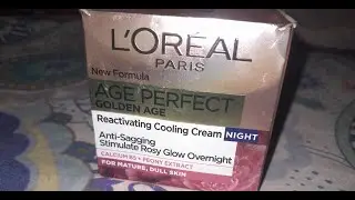 L'Or&eacute;al Age Perfect Rosy Glow Night Cream ..