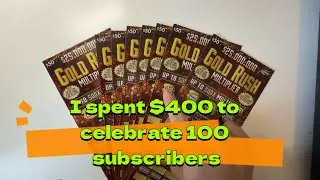 I spent $400 to celebrate 100 subscribers.It’s not about the money — it’s about the journey.