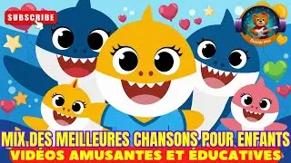 Pomme de Reinette 🍎🎵 b&eacute;b&eacute; requin 🧒 Chanson pour enfants 👶 Vid&eacute;os pour enfants