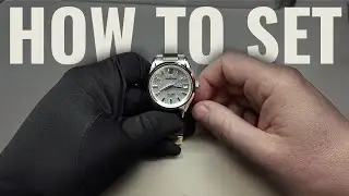 How to Wind & Set the Time & Date on a Screw-Down Crown Watch | Step-by-Step Guide
