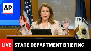 LIVE: U.S. State Department press briefing with Tammy Bruce