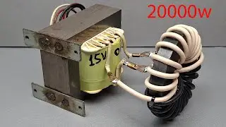 How to Generate 220 Volt 20000 Watt Free Electricity Energy For Home