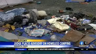 Judge places advisory on Grants Pass homeless camping