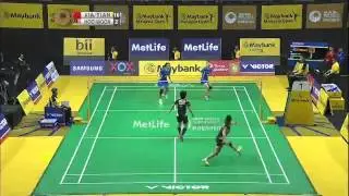 Huan Xia/Tian Qing vs Vivian Kah Mun Hoo/Khe Wei Woon | WD QF Match 4 - Maybank Malaysia Open 2015