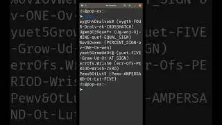 Как сгенерировать пароль в Linux?