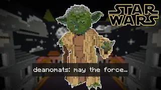 We built Star Wars in Minecraft Build Battle&hellip;