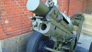WWII 75 MM Pack Howitzer Artillery Gun Salem MA PLAV 55