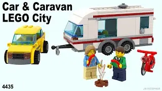 LEGO City Car And Caravan 4435 Retired Set Review