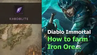 How to farm Iron Ore - Diablo Immortal #diabloimmortal  #diabloimmortal  #tempest