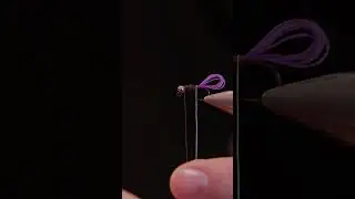 Fly tying Tutorial | Tying a purple tag nymph