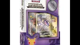 Pokemon mythical collection: genesect box opening