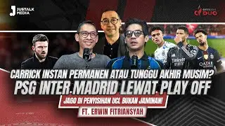 OFFSIDE DUO #312 : CARRICK INSTAN PERMANEN ATAU TUNGGU AKHIR MUSIM? PSG INTER MADRID LEWAT PLAY OFF