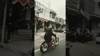 RIDING CHOPPY CUB \ CHOPPER CUB #chopper #choppycub #shortvideo