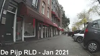 Jan 2021: Amsterdam's smallest Red Light District - De Pijp / Ruysdaelkade