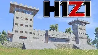 H1Z1 ADDED CASTLES NOW!?! H1Z1 Just Survive Gameplay!