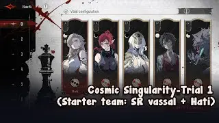 Silver and Blood: Summer Event - Cosmic singularity: Trial 1 (starter team)