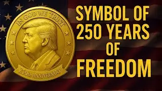 The Hidden Meaning Behind The Trump Golden Badge | 250 Years Of American Freedom