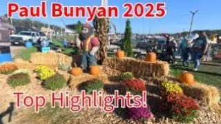 Пол Баньян 2025 с лесопилкой Wavy Wood
