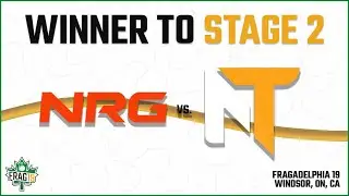 WINNER TO STAGE 2!! NRG v. NuTorious | Fragadelphia 19 - Day 1 [FULL VOD]