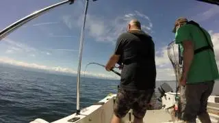 First fish in the new boat!