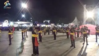 PENAMPILAN MARCHING BAND GITA KALIJAGA DARI SMPN 2 RATOLINDO DALAM RANGKA HUT KAB.TOJO UNA-UNA KE-22