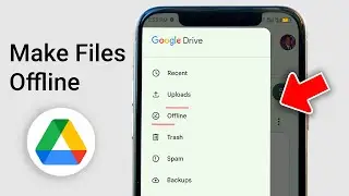 Как сделать файлы доступными офлайн на Google Диске