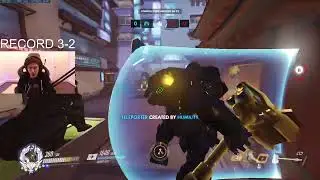 SUPER INSANE REINHARDT GAMEPLAY OVERWATCH SEASON 32 TOP 500