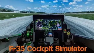 F-35コックピットシミュレーター（Startup）