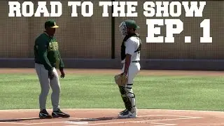 BOWMAN SCOUT DAY! | MLB The Show 17 | Road to the Show #1 (Catcher)