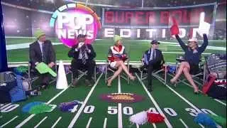 Paula Faris & Sara Haines - leggy in high heels - January 31, 2015