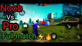 Noob Vs Pro challenging full match |নুব এর সাথে খেলতে গিয়ে আমি নিজেই নুব হয়ে গেলাম🔥[garena free fire