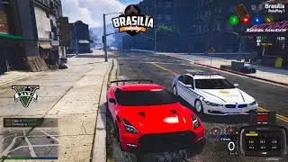 Fuga na POLÍCIA no meio das entregas!!! BRASÍLIA RP