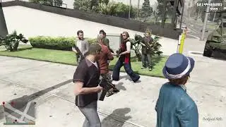 GTA V: Special Carbine Epic Cop Rampage + 5 Star Escape