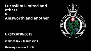 Lucasfilm Limited and others v Ainsworth and another